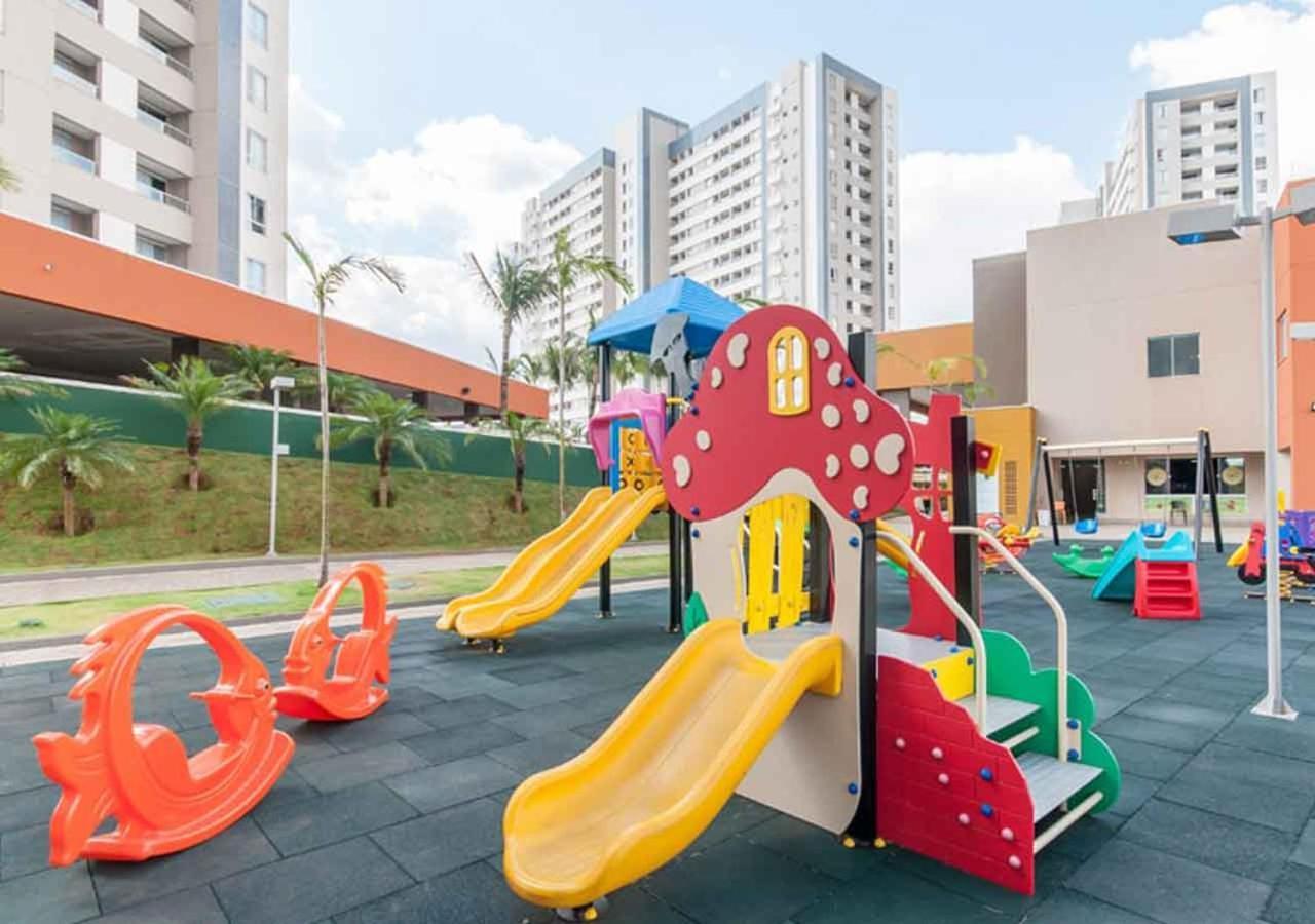 Enjoy Solar Das Aguas Park Resort Olimpia Exterior photo Playground at the complex