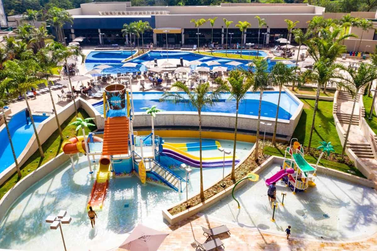 Enjoy Solar Das Aguas Park Resort Olimpia Exterior photo Aerial view of Splash Island